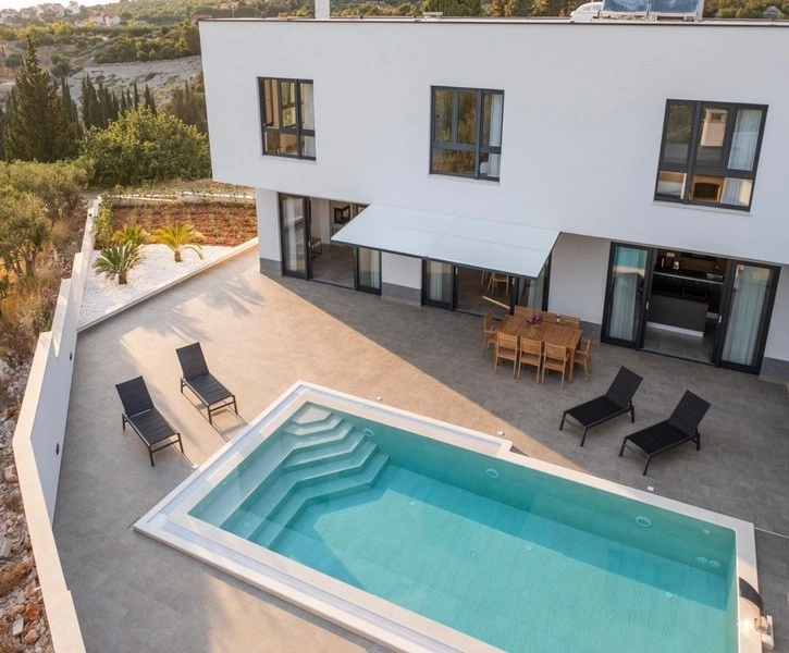 2 - vente maison vue mer brač split-dalmatie croatie