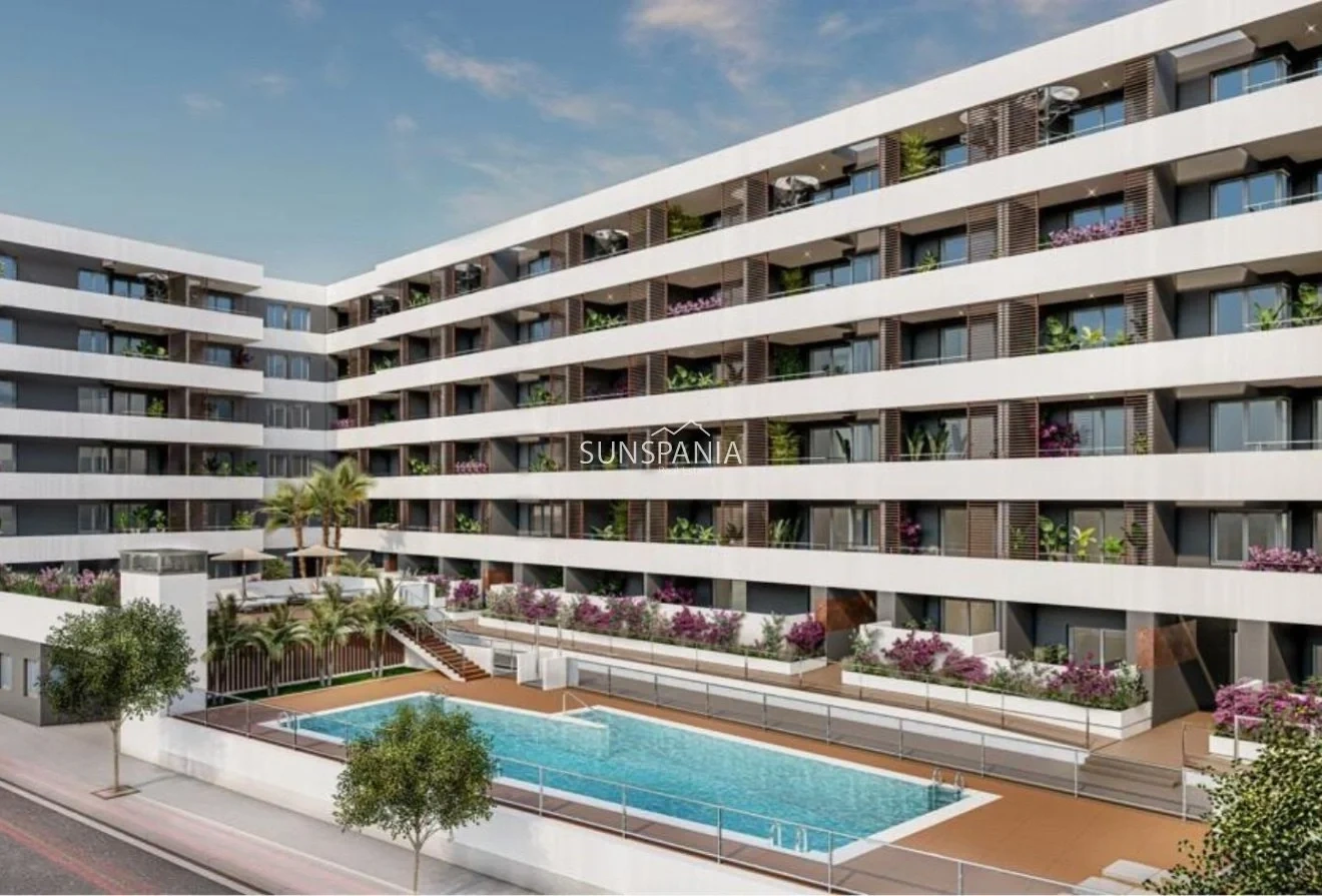 1 - vente appartement plage à pied aguilas région de murcie espagne