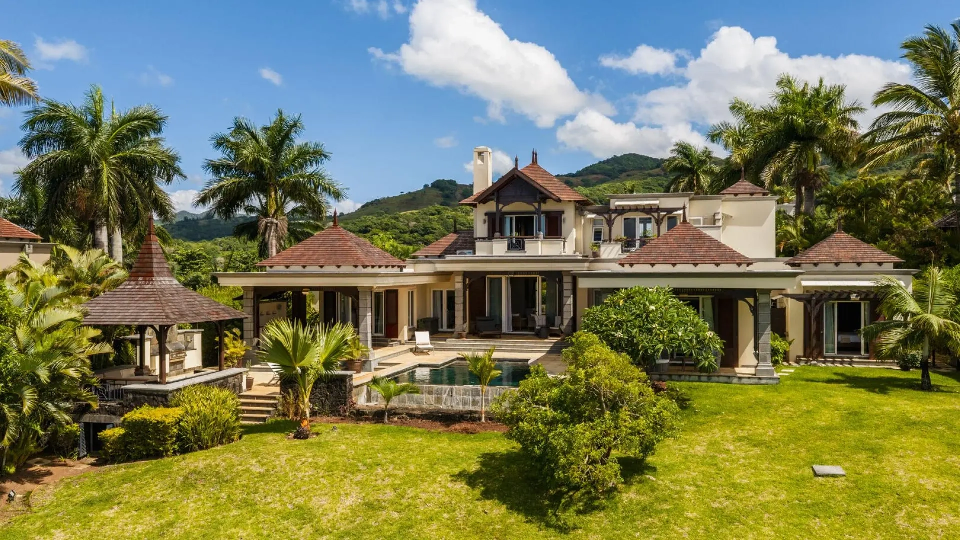 2 - продажа villa вид моря bel ombre саван маврикий