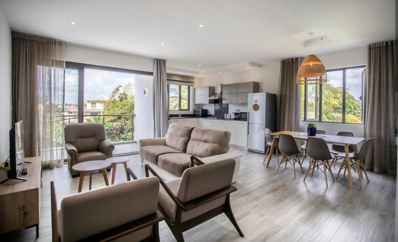 1 - venda apartamento a praia ao pé grand baie rivière du rempart maurício