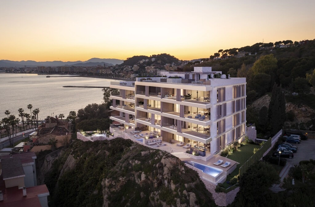 1 - verkoop appartement uitzicht op zee malaga andalusië spanje