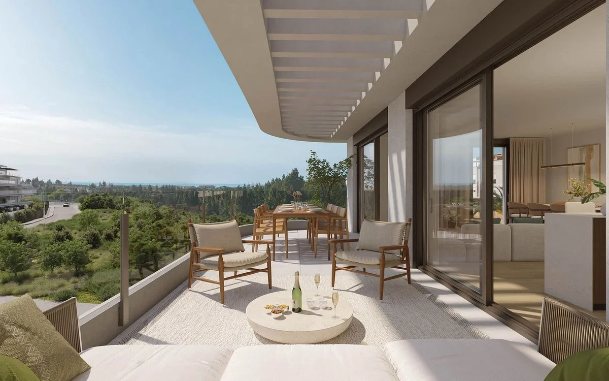 1 - sea view apartment for sale in mijas andalusia spain