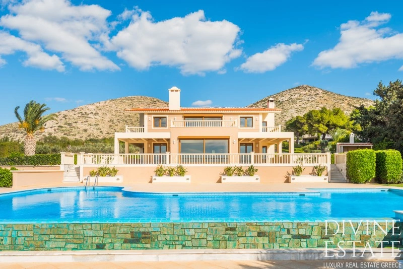 1 - vente villa vue mer saronida attique grèce