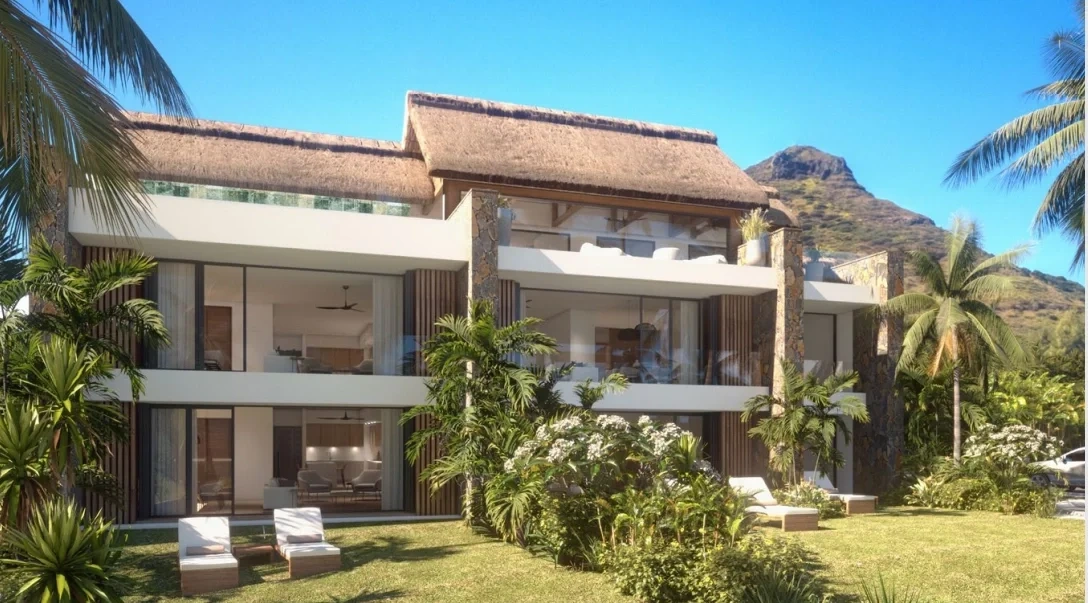 2 - vente appartement pieds dans l'eau tamarin rivière noire île maurice