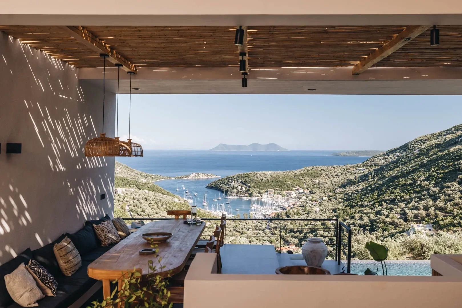 1 - vente maison vue mer lefkada îles ioniennes grèce