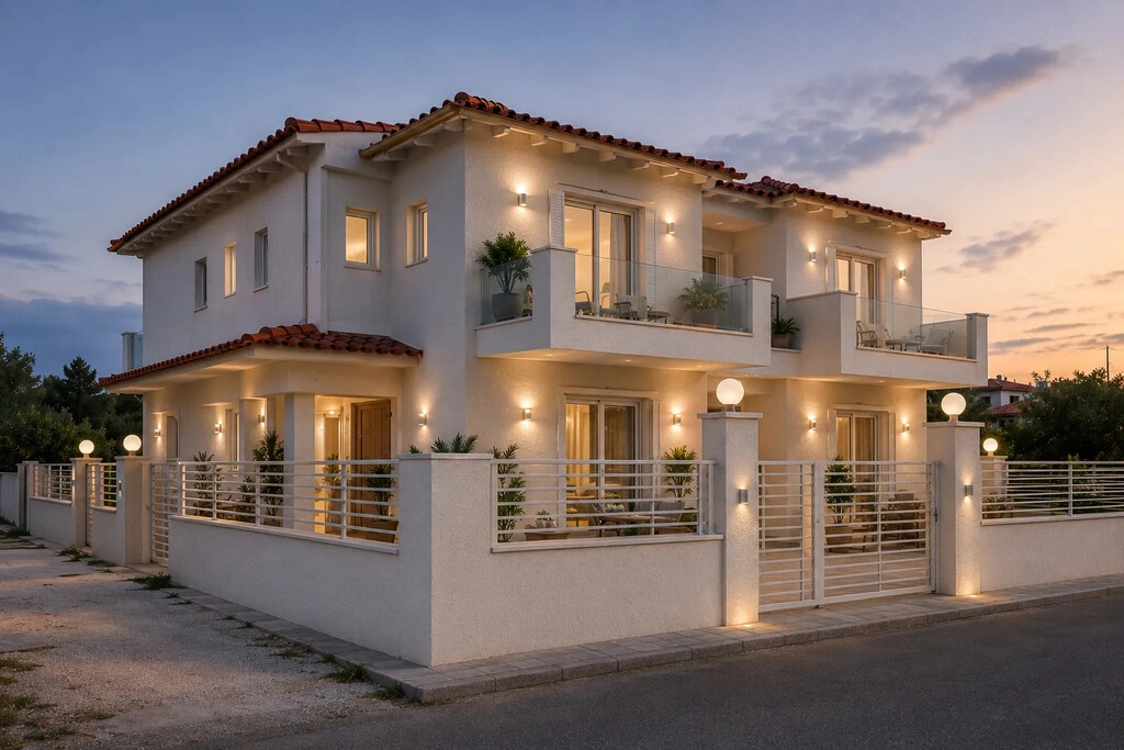 1 - продажа квартира вид моря xylokastro-evrostini пелопоннес греция