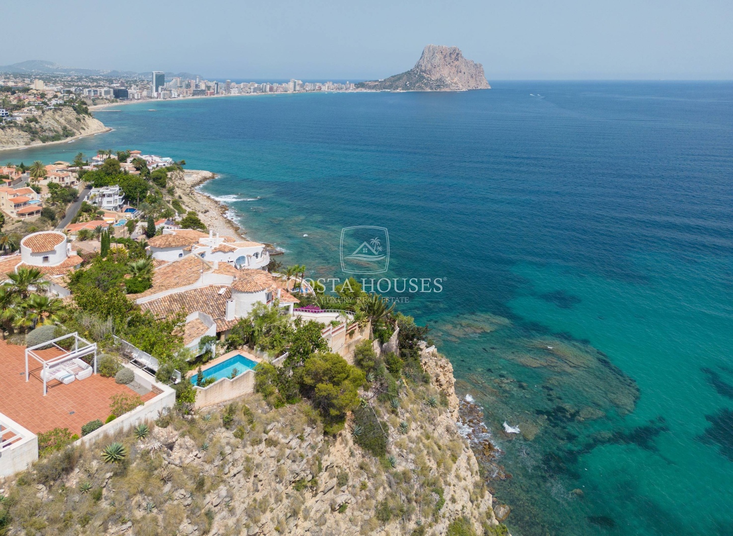 2 - vente maison pieds dans l'eau calpe - costa blanca communauté valencienne espagne