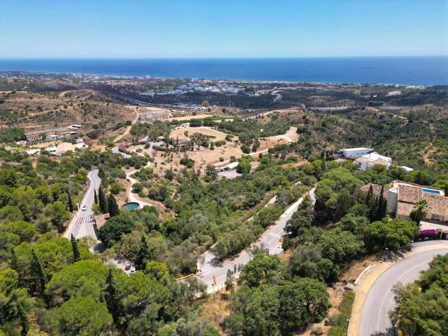 1 - vente terrain vue mer marbella - costa del sol andalousie espagne