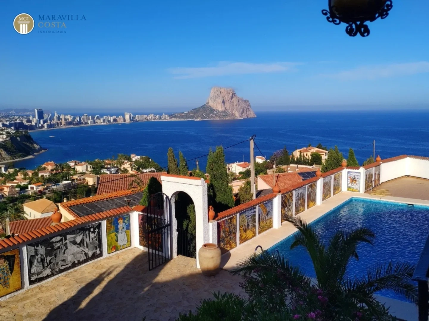 2 - verkoop huis uitzicht op zee calpe - costa blanca valencian community spanje