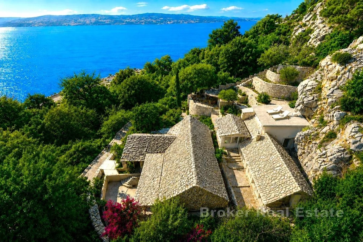1 - vente maison vue mer omiš split-dalmatie croatie