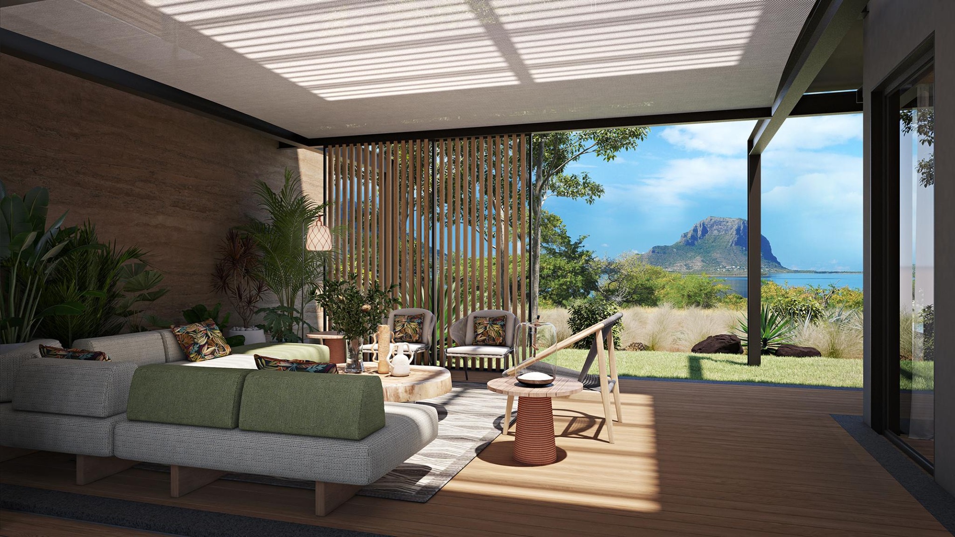 2 - vente maison vue mer rivière noire rivière noire île maurice