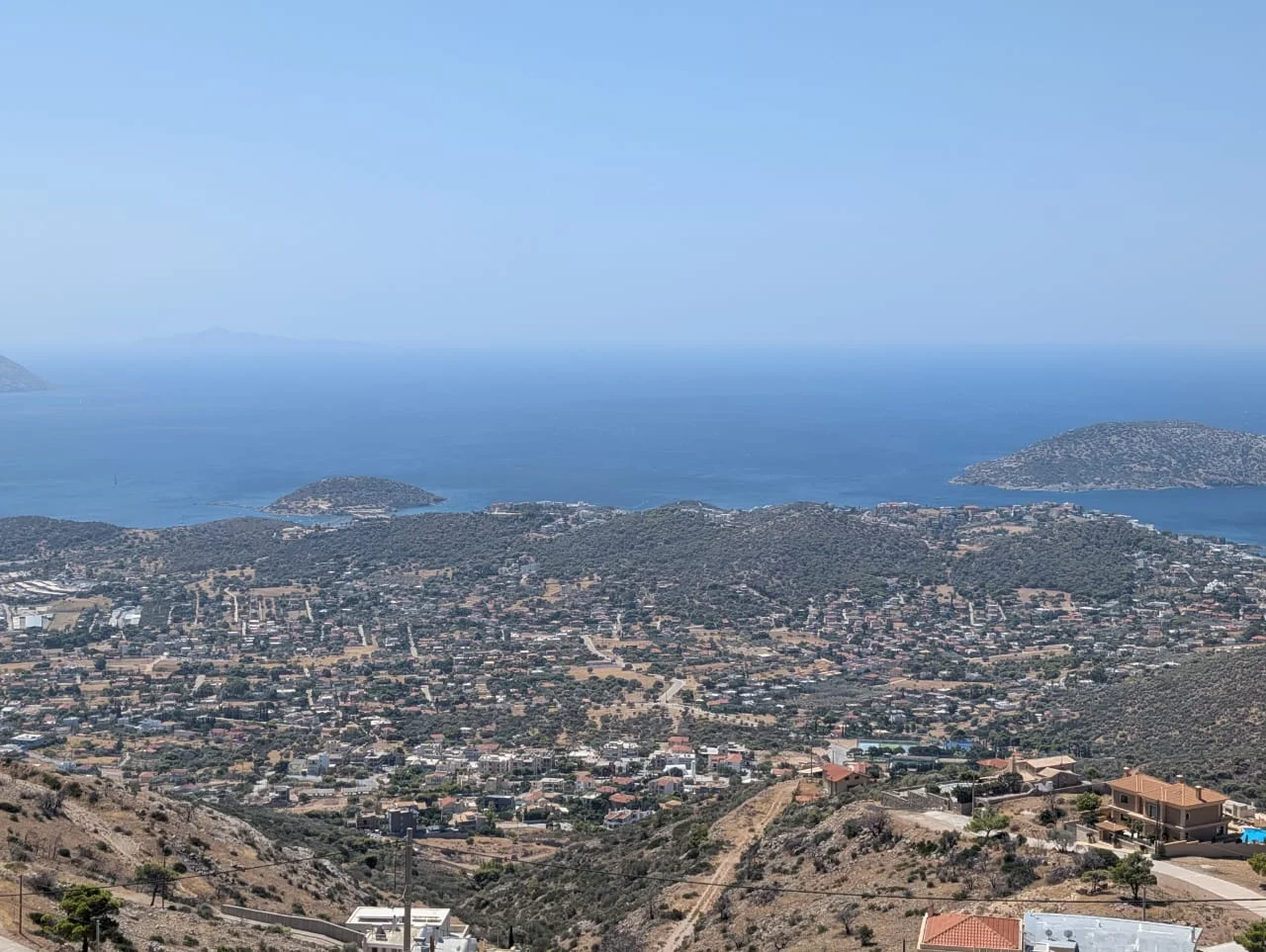1 - verkauf grundstück meerblick saronida attika griechenland