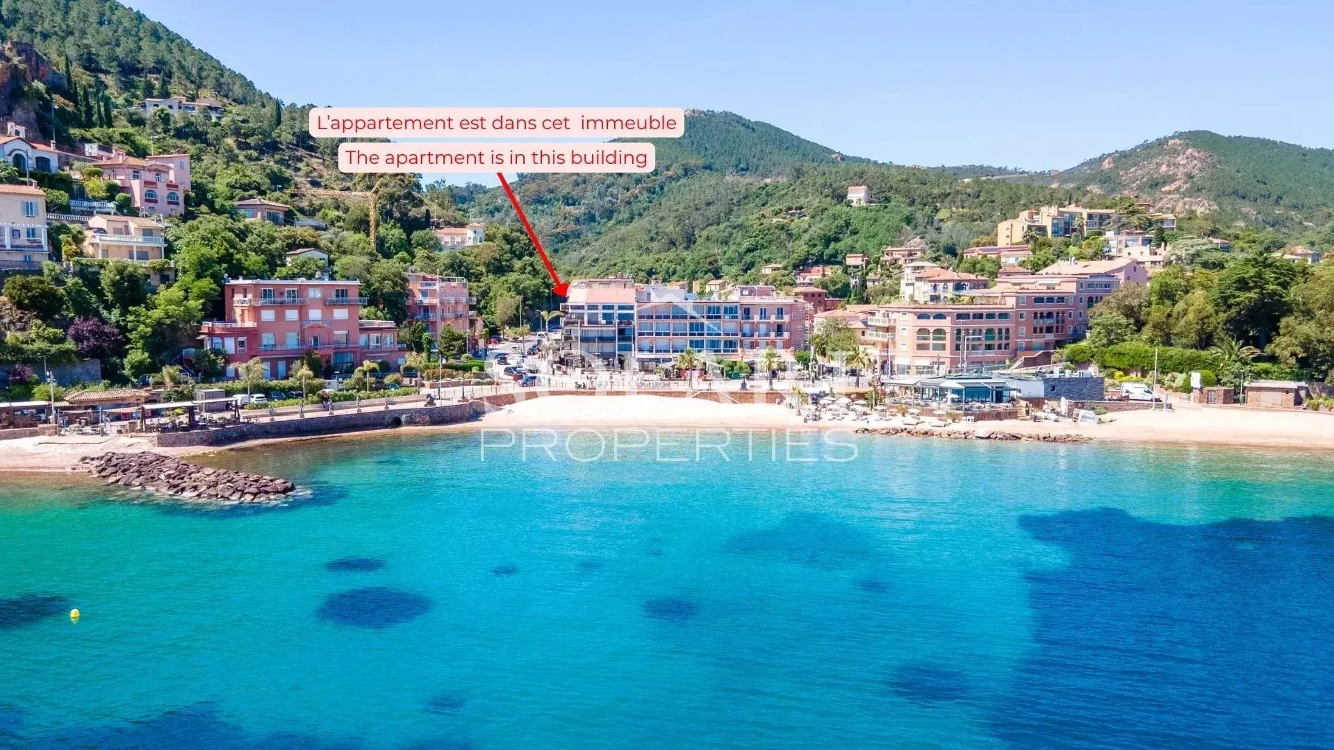2 - sea view apartment for vacation rentals in théoule-sur-mer alpes-maritimes france