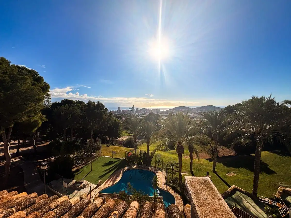 2 - venta casa vista al mar finestrat - costa blanca comunidad valenciana españa