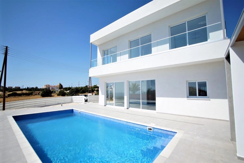 1 - vente villa vue mer paphos paphos chypre