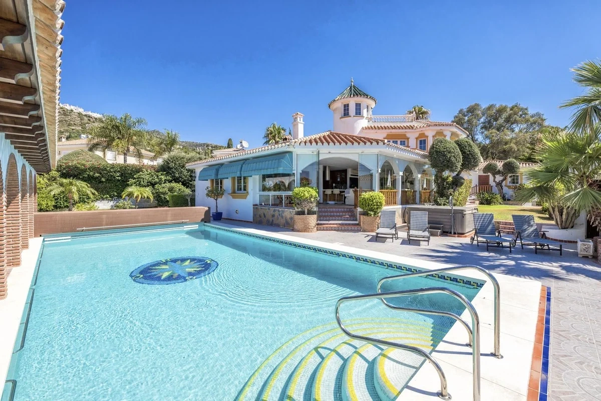 2 - verkauf haus meerblick benalmadena - costa del sol andalusien spanien
