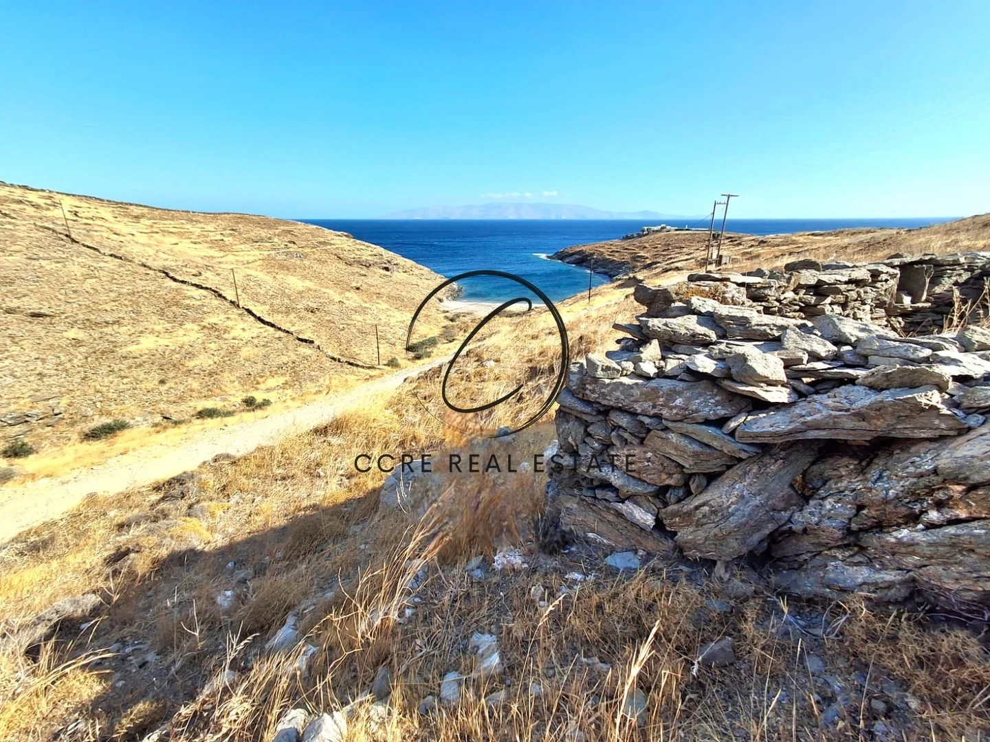 1 - verkoop terrein uitzicht op zee kýthnos zuid-egeïsche eilanden griekenland