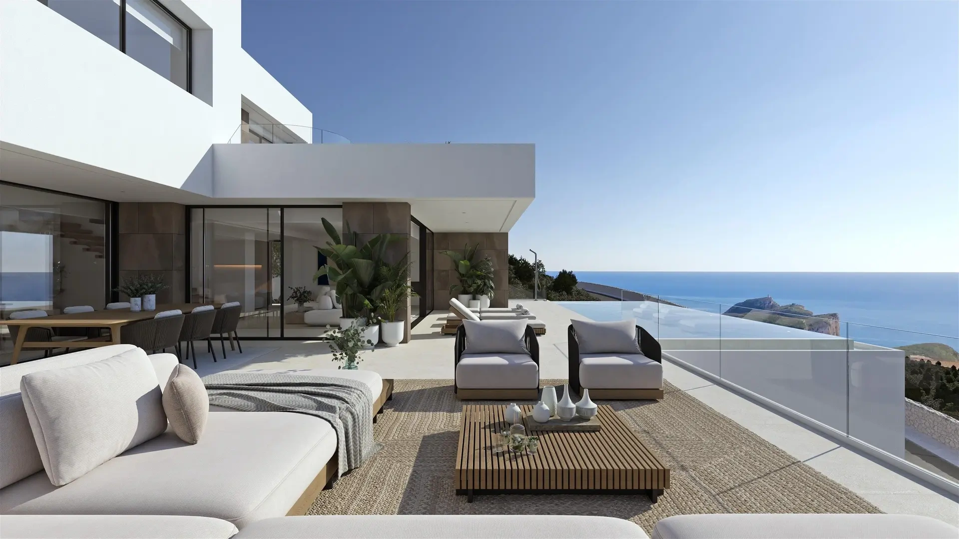 2 - sea view house for sale in moraira - costa blanca valencian community spain