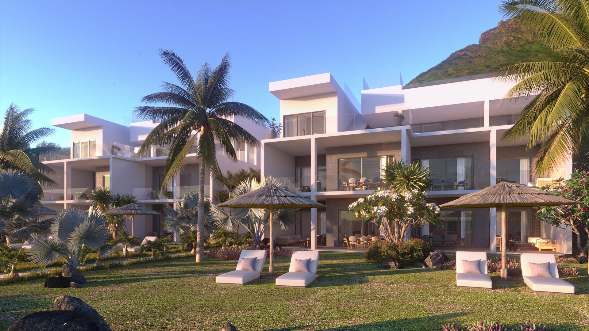 1 - venta apartamento frente al mar tamarin rivière noire mauricio