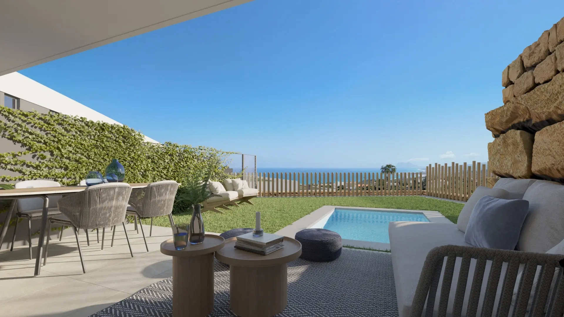1 - venta casa vista al mar manilva andalucía españa