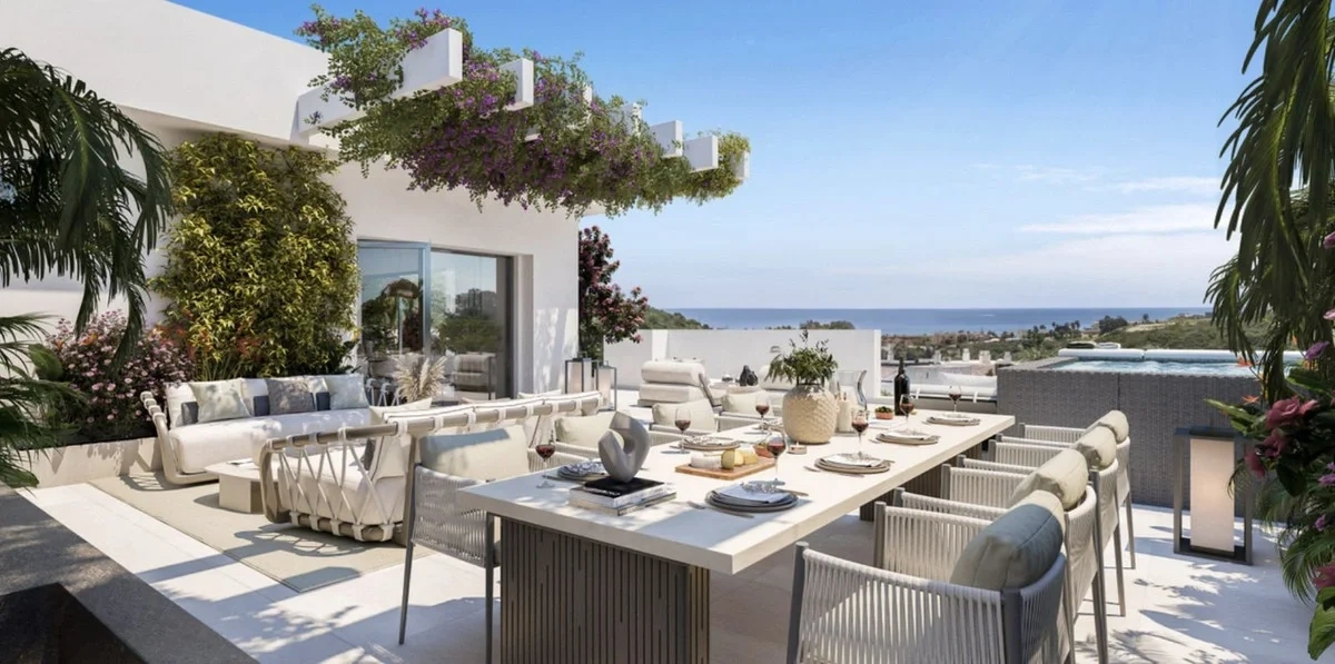 1 - sea view apartment for sale in casares - costa del sol andalusia spain