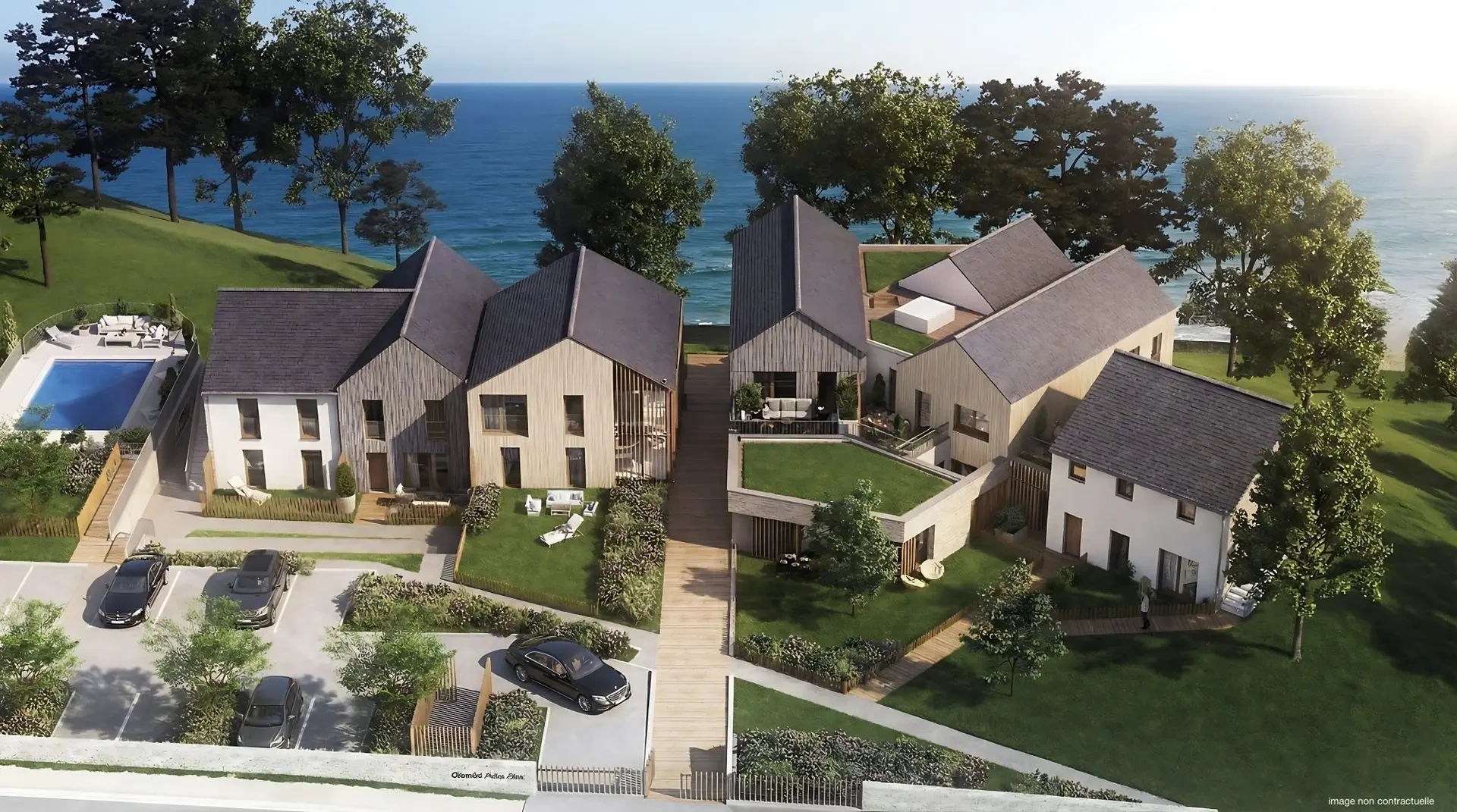 1 - vente appartement vue mer douarnenez finistère - bretagne france
