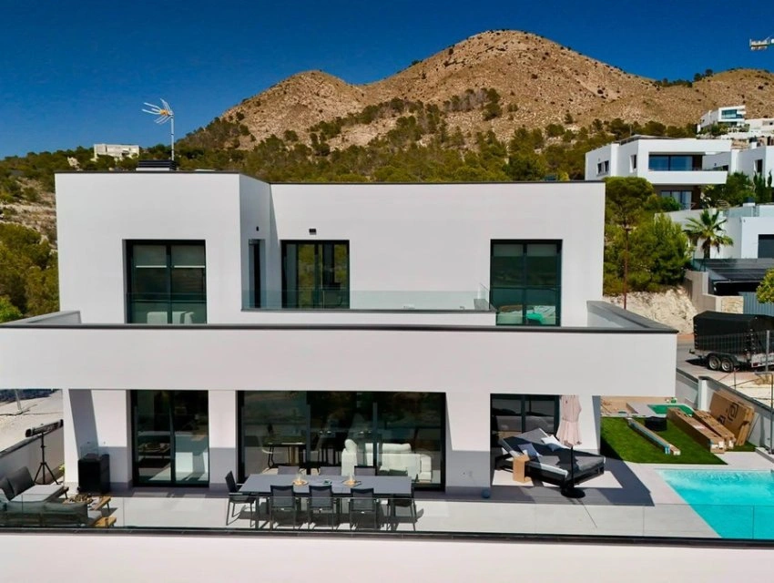 1 - venta villa vista al mar finestrat - costa blanca comunidad valenciana españa
