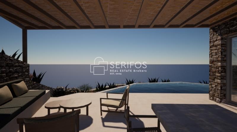 2 - sea view plot of land for sale in serifos - cyclades south aegean greece