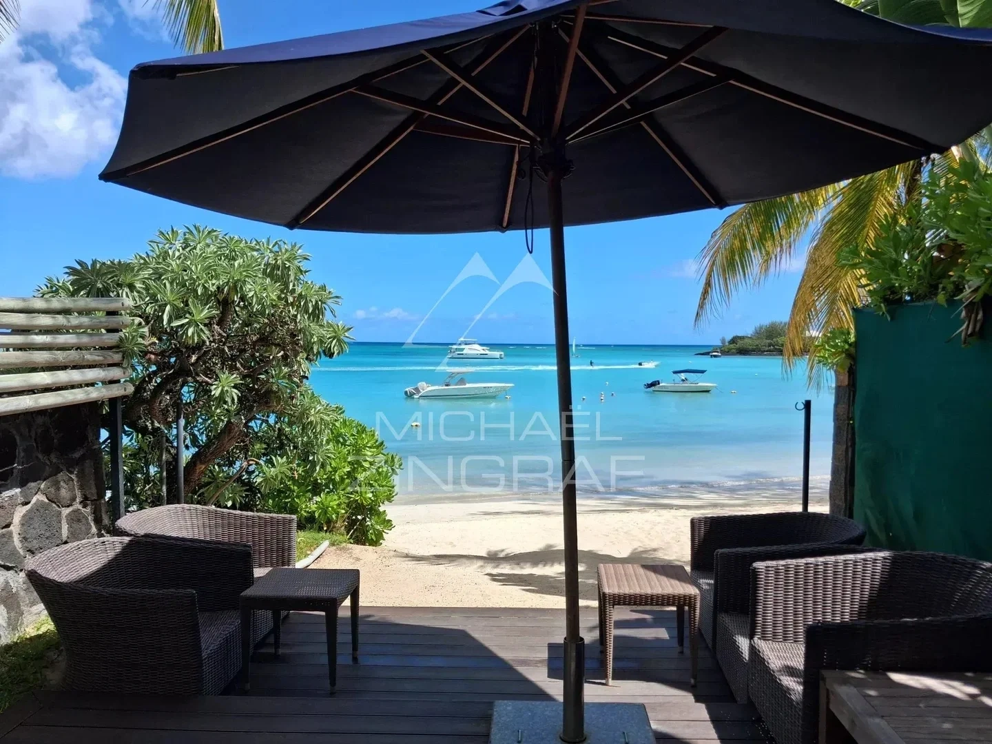 2 - vente maison plage à pied grand baie rivière du rempart île maurice