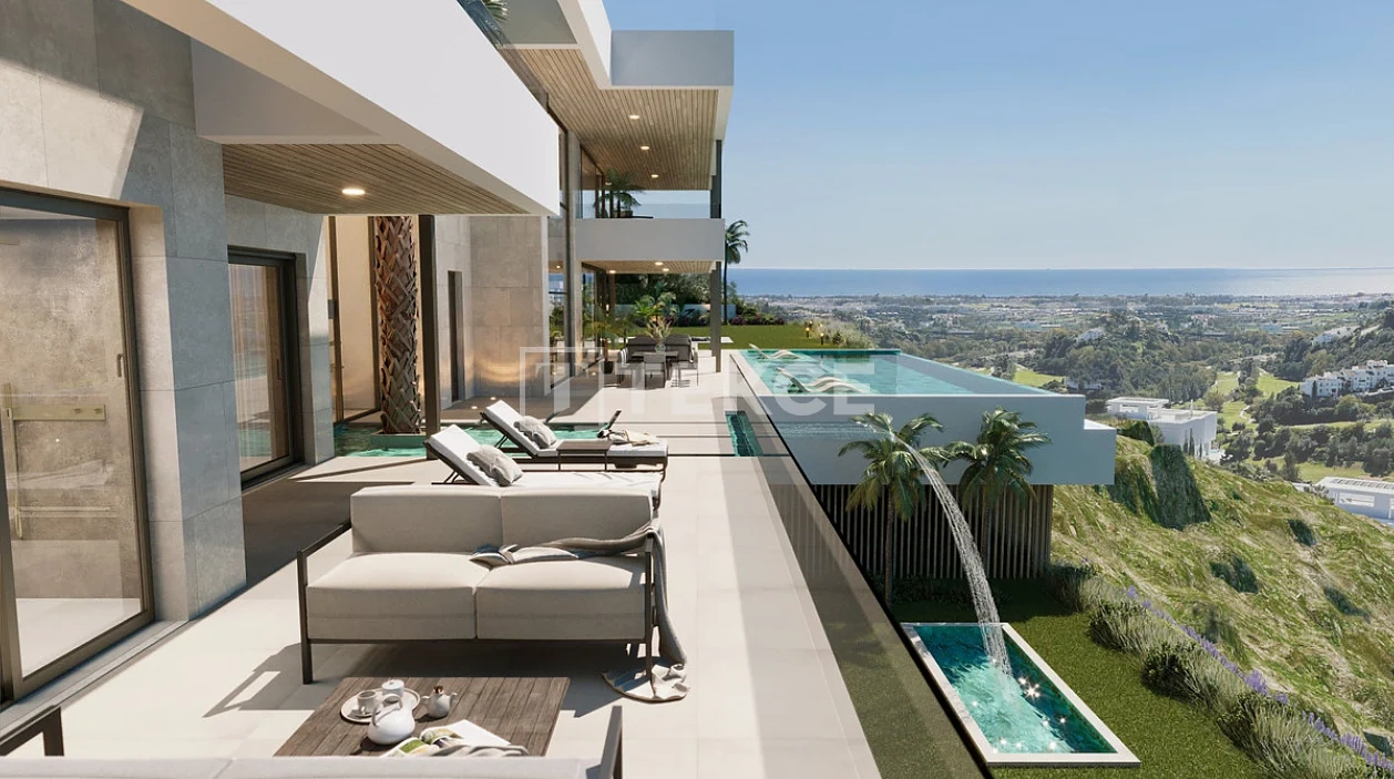 2 - vendita casa vista mare benahavis - costa del sol andalusia spagna