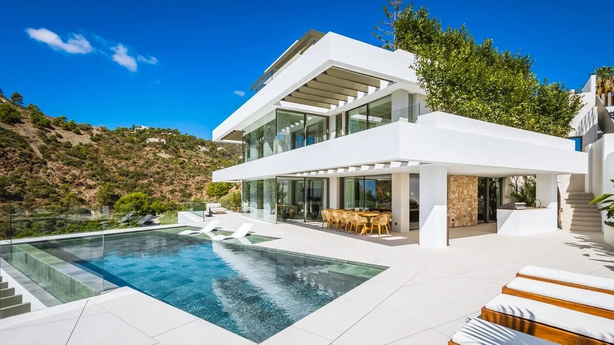 1 - vente villa vue mer benahavis - costa del sol andalousie espagne
