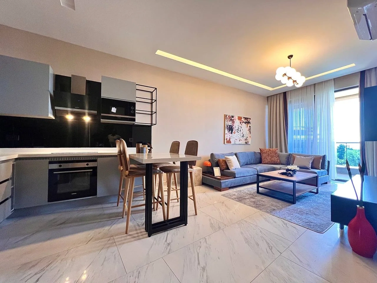 2 - продажа квартира ноги в воде alanya antalya турция