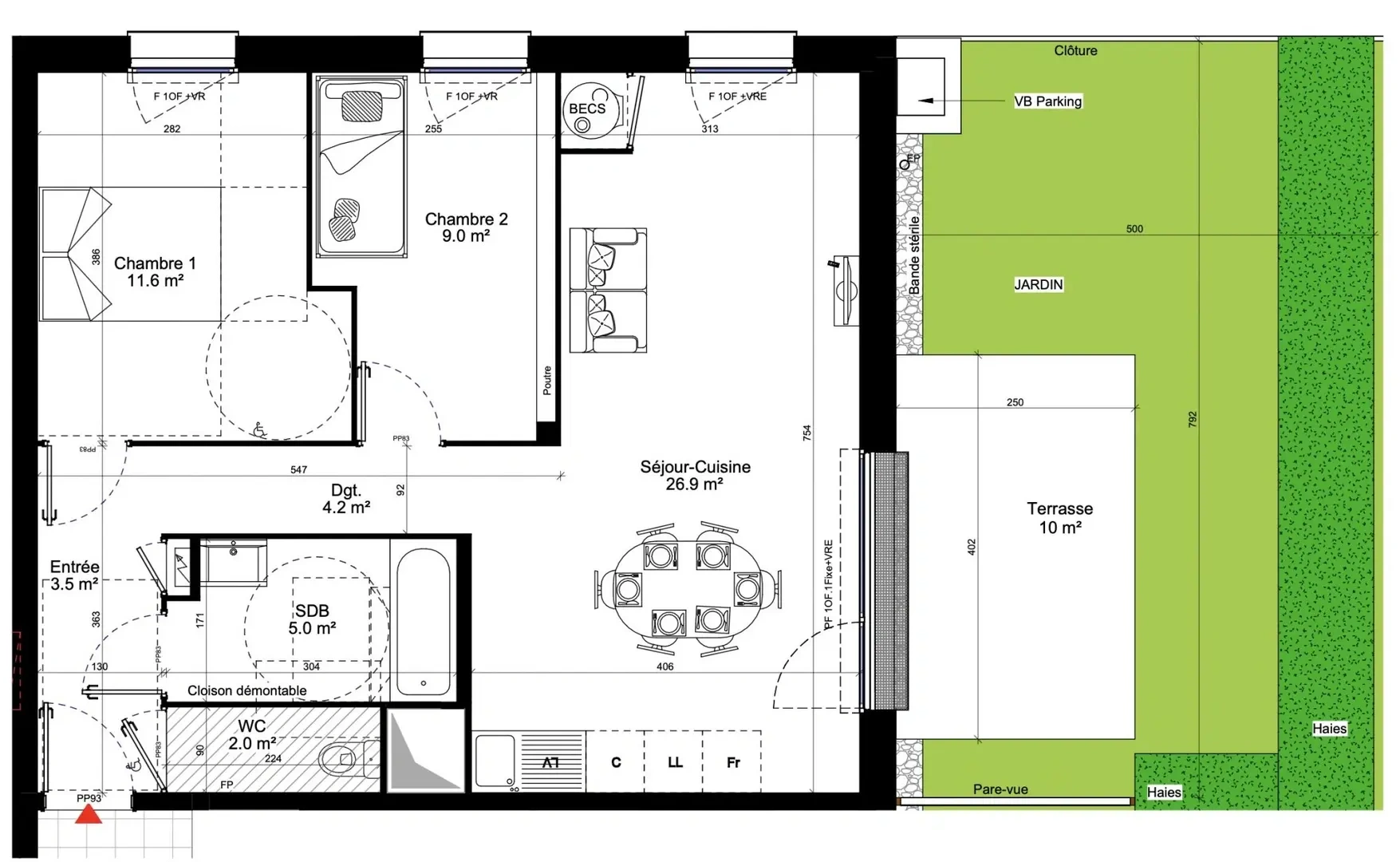 2 - venta apartamento paimpol côte d'armor - bretagne francia