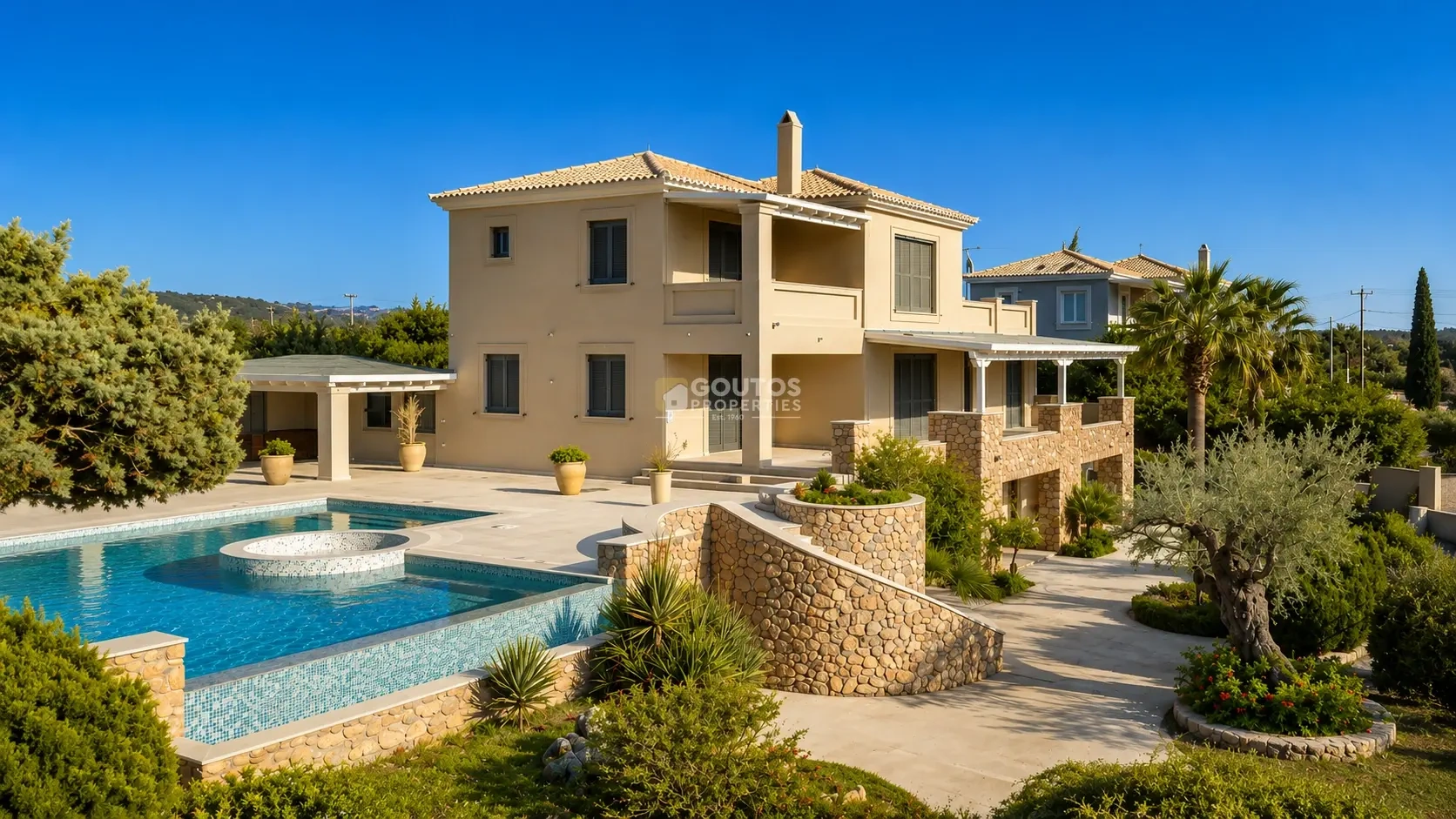 1 - venda villa vista de mar ákra ververoúda peloponeso grécia