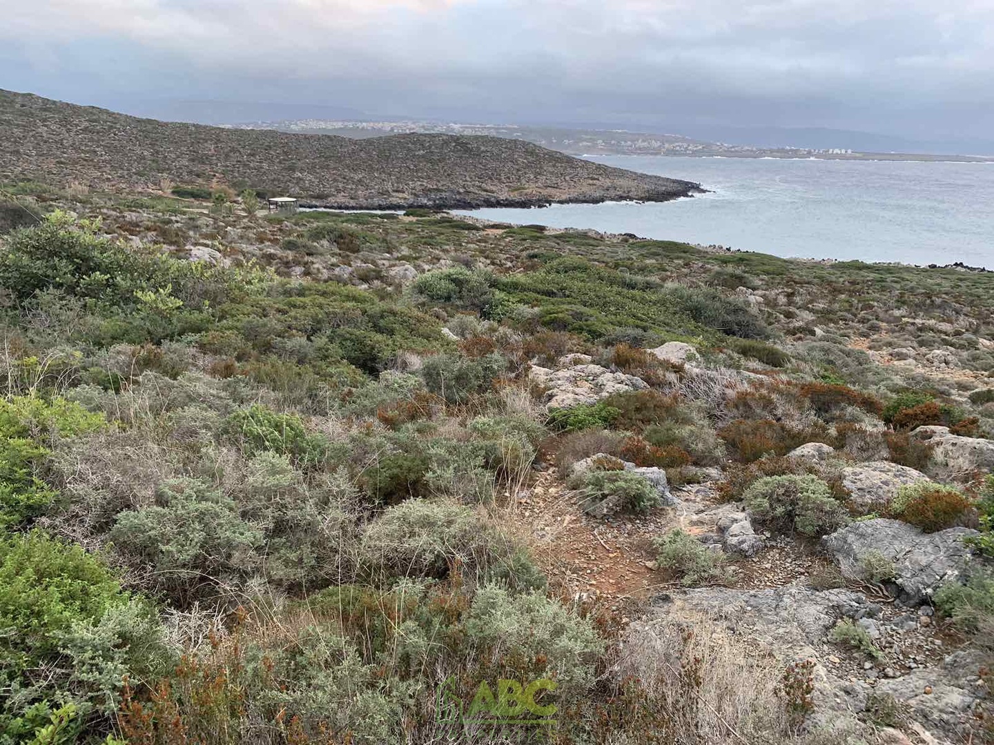 1 - sea view plot of land for sale in akrotiri crete greece
