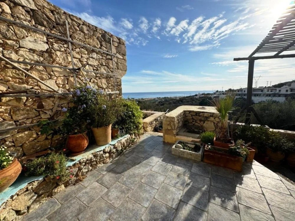 1 - sea view house for sale in koutsounari crete greece