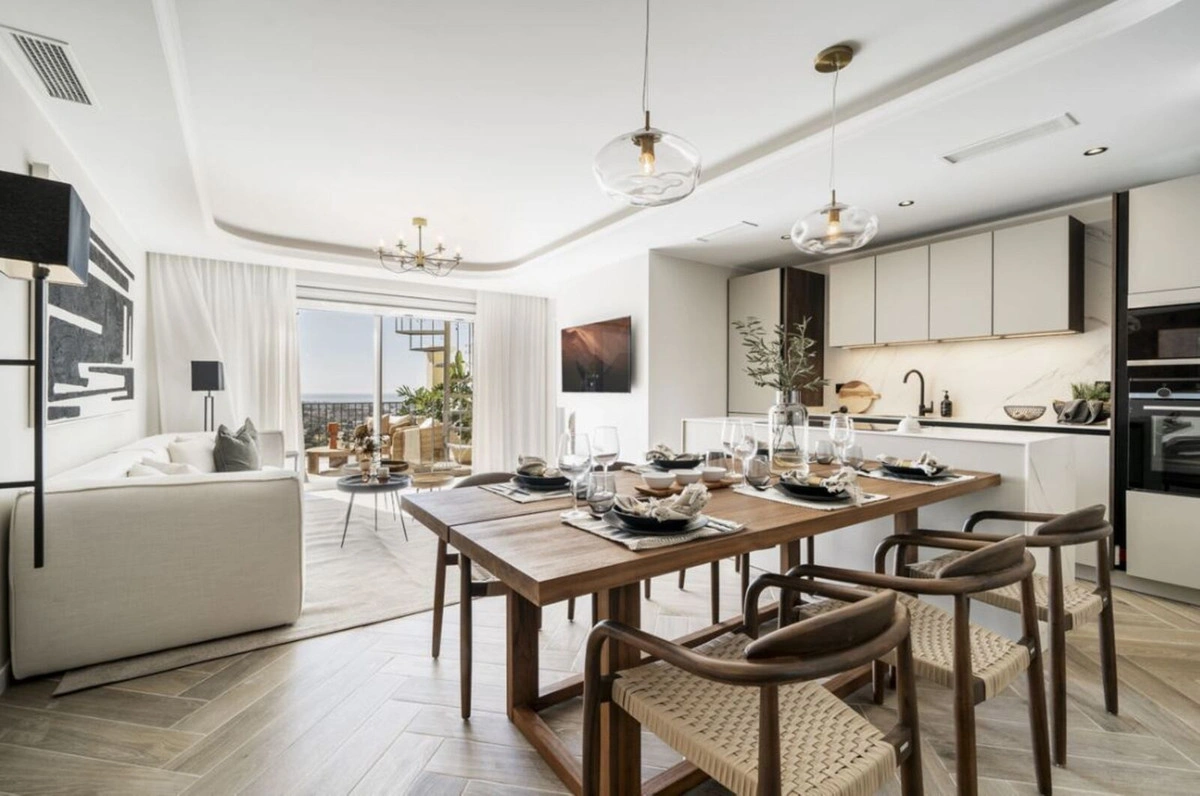 1 - verkoop appartement uitzicht op zee benahavis - costa del sol andalusië spanje
