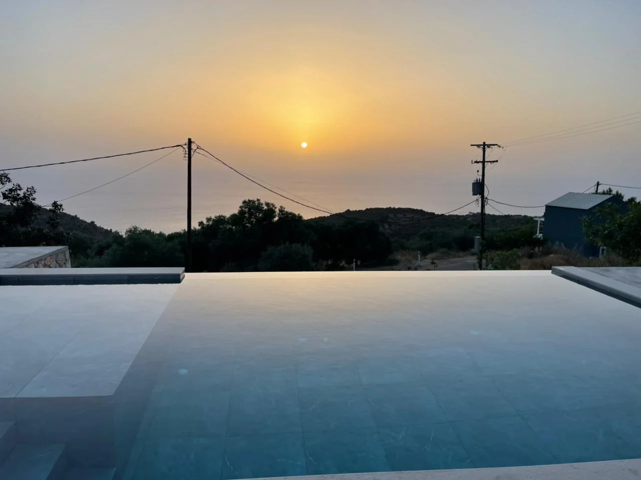 Casa vista mare con piscina