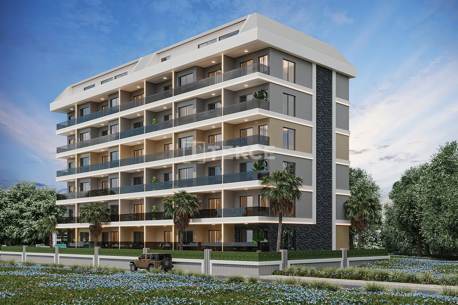 1 - verkoop appartement uitzicht op zee alanya antalya turkije
