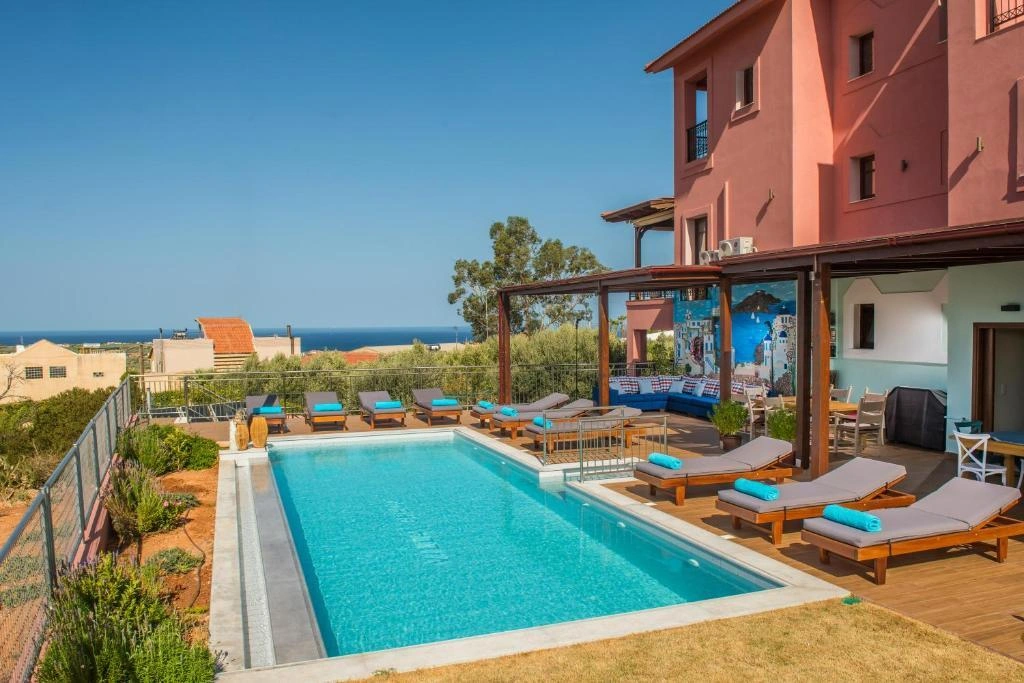 2 - продажа дом вид моря chersonissos крит греция