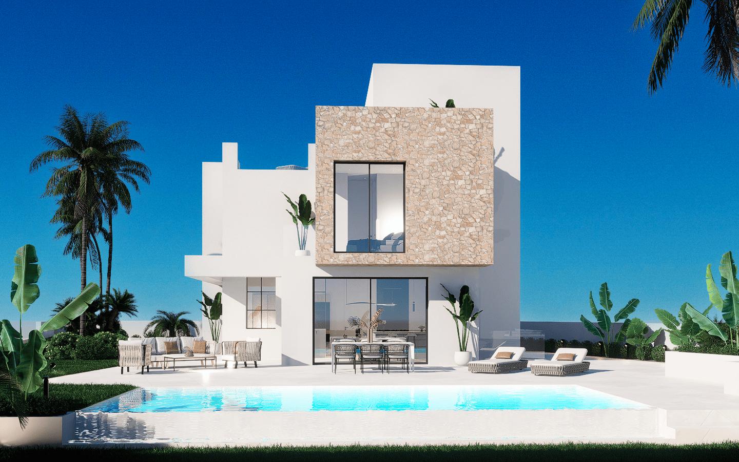 1 - Neubauprojekt Villas de luxe sur les hauteurs de Finestrat finestrat - costa blanca valencia spanien