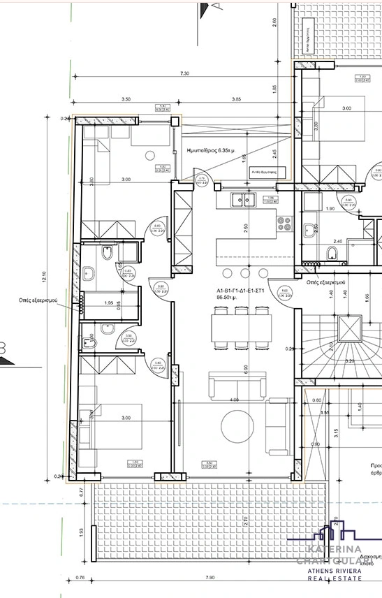 2 - vente appartement ilioúpoli attique grèce