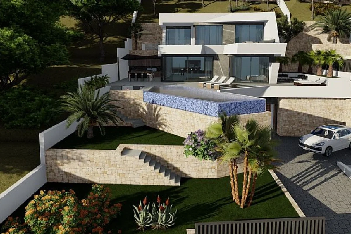 1 - vente villa vue mer calpe - costa blanca communauté valencienne espagne