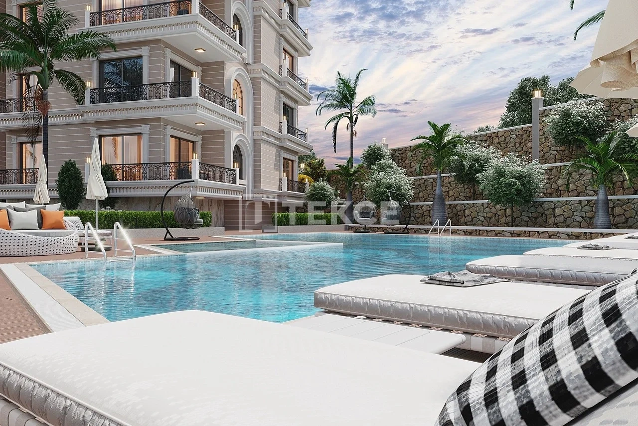 1 - vente appartement plage à pied alanya antalya turquie