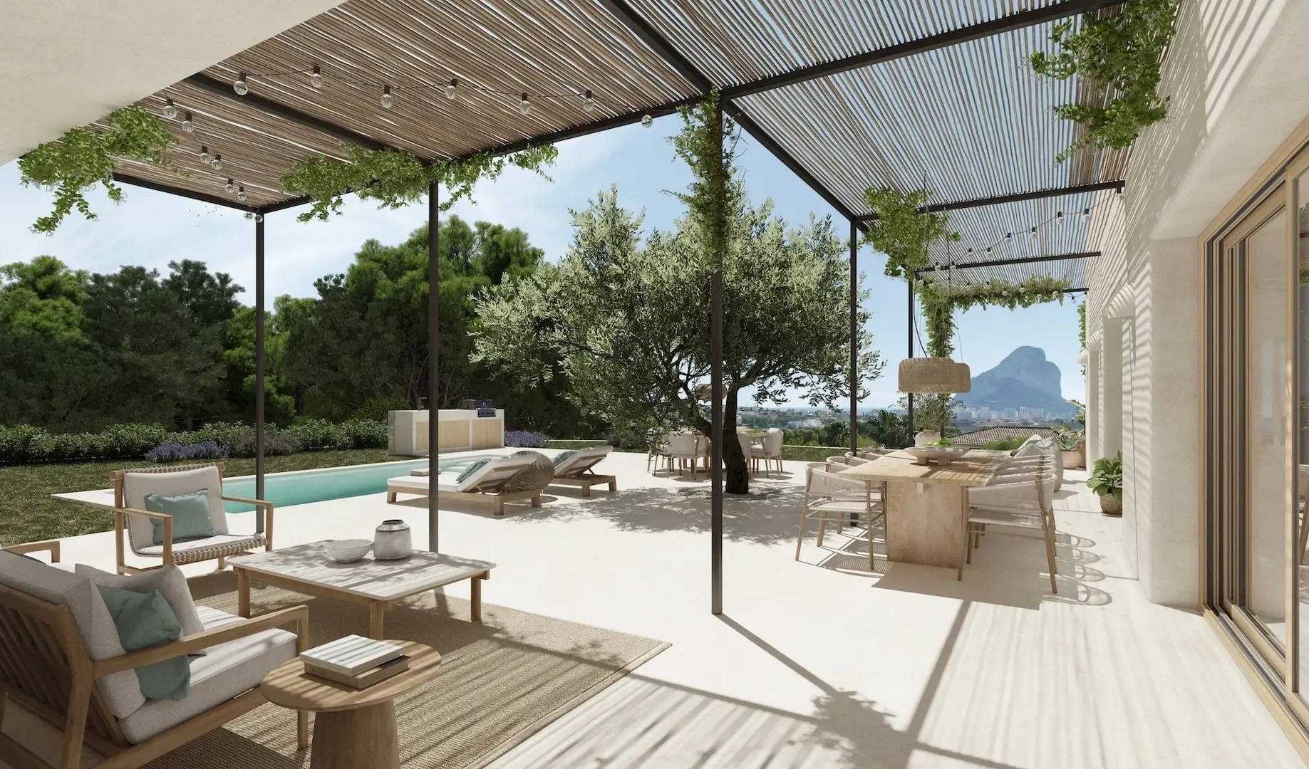 2 - verkauf haus meerblick calpe - costa blanca valencia spanien