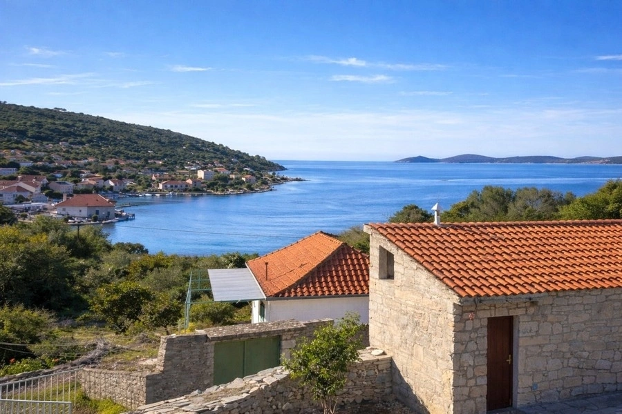 1 - vente maison vue mer drvenik veli split-dalmatie croatie