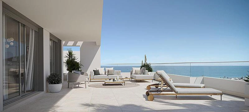 1 - venta apartamento vista al mar estepona - costa del sol andalucía españa