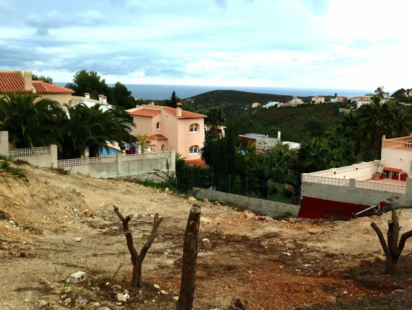 2 - sea view plot of land for sale in benitachell - costa blanca valencian community spain