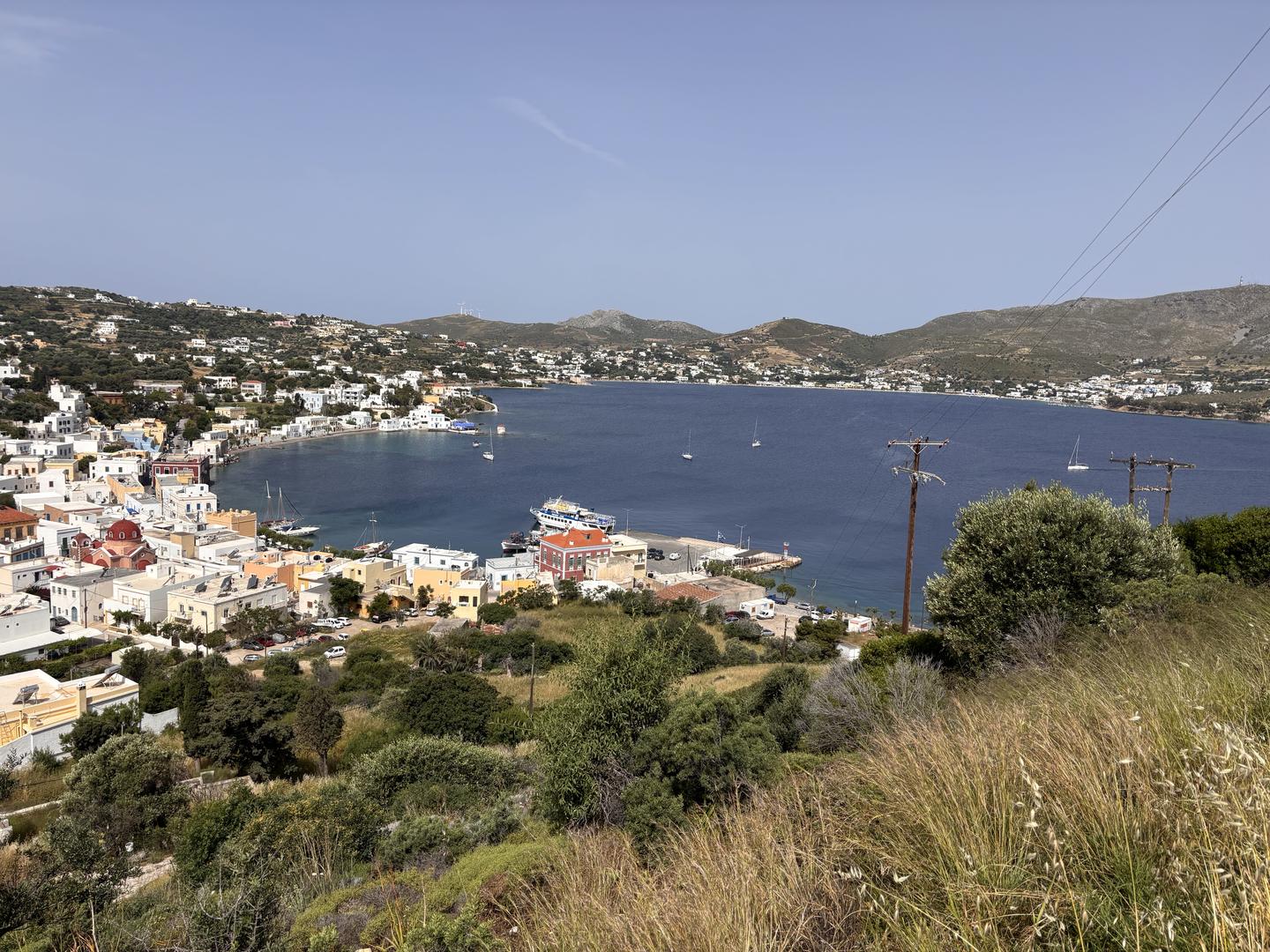 1 - sea view plot of land for sale in leros south aegean greece
