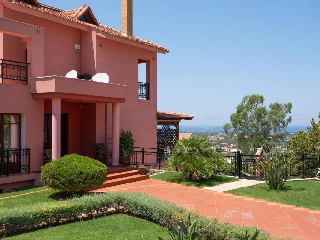 1 - продажа дом вид моря chersonissos крит греция